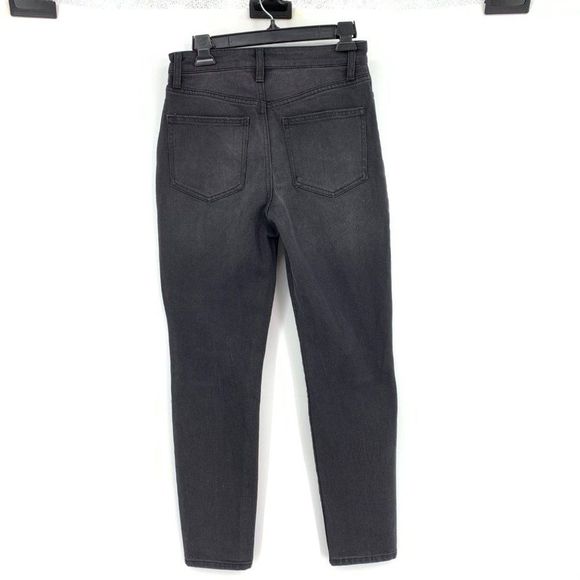 Womens NOBO No Boundries Black Super High Rise Jeans Sz 7 2068 Distress NWT - Picture 4 of 8